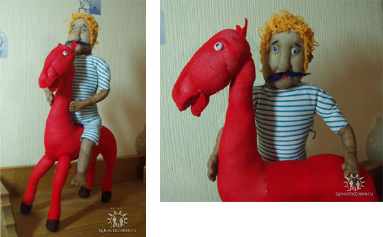 Так выглядели Александр и конь году этак в 2008-м.