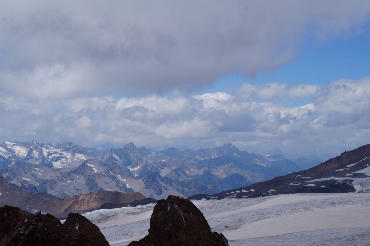 Вид с Элбруса