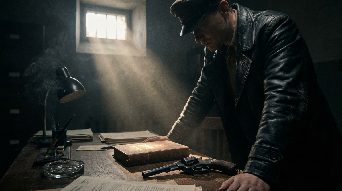  «Тень Лубянки: Чекист над древним манускриптом»