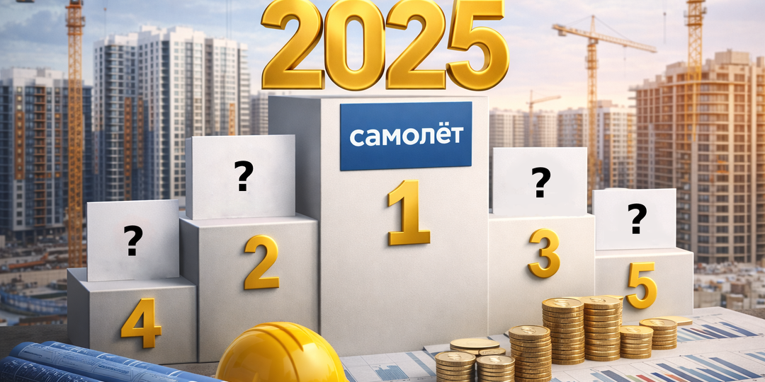 Рейтинг застройщиков 2025: как изменилась десятка крупнейших застройщиков России