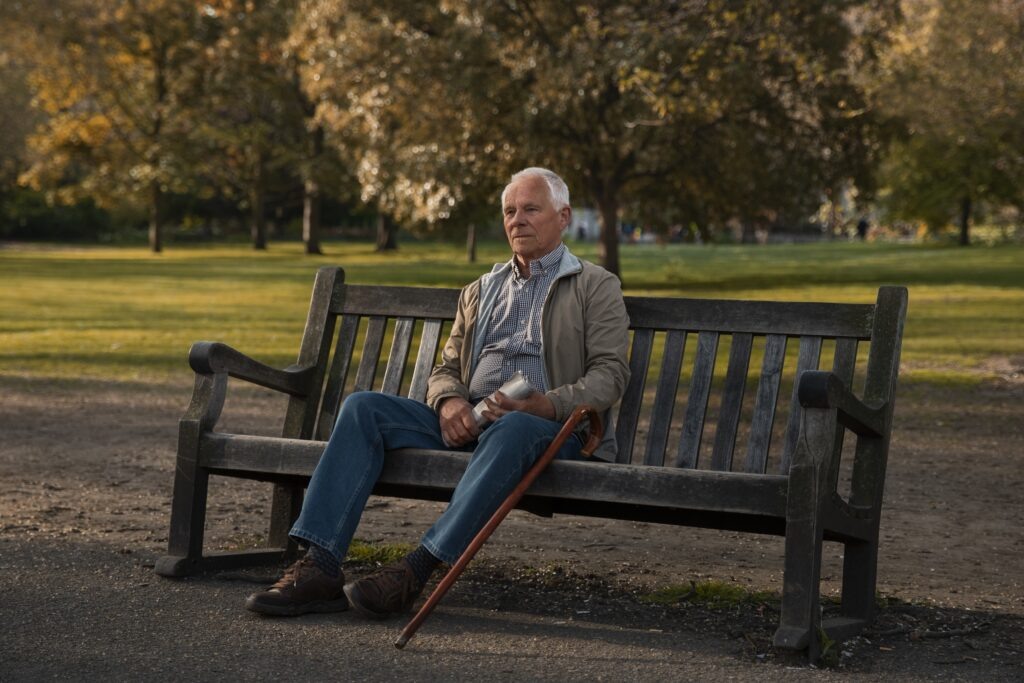 Недавние исследования связывают объективную социальную изоляцию, а не субъективное одиночество, с более быстрым когнитивным спадом в пожилом возрасте. Изображение Freepik.