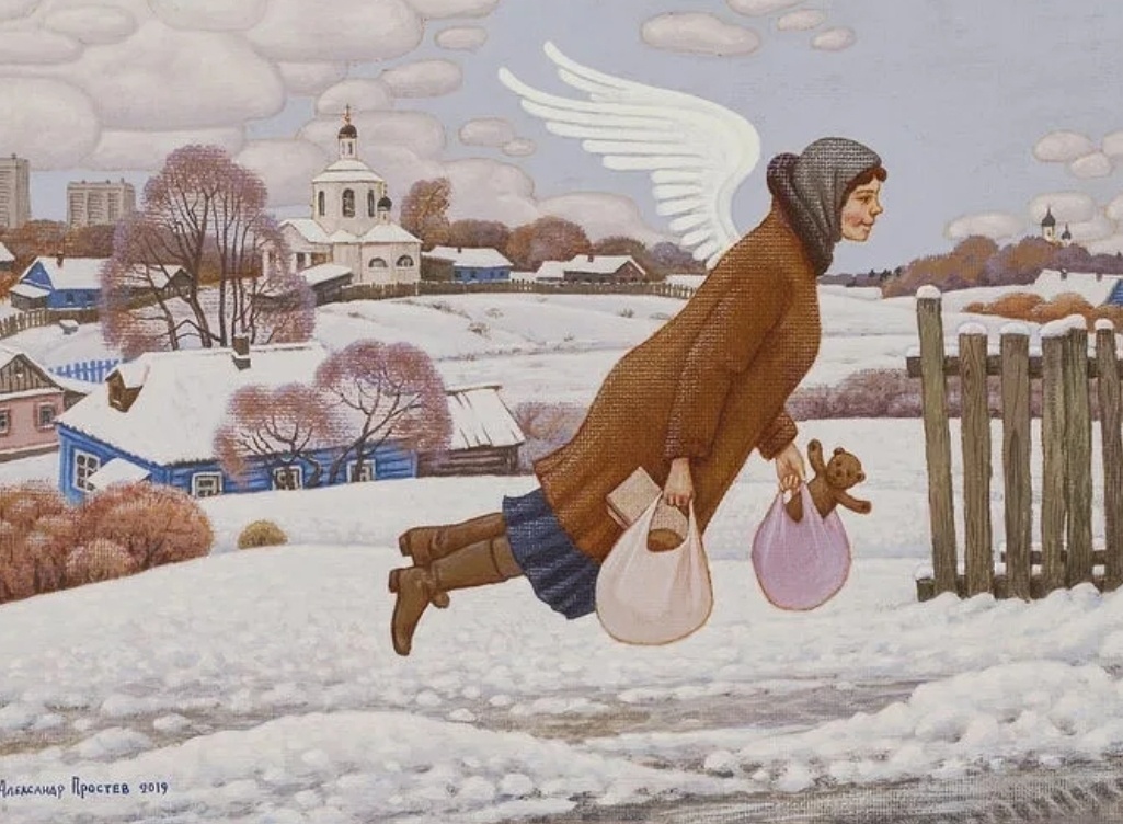 Картины художника Александра Простева