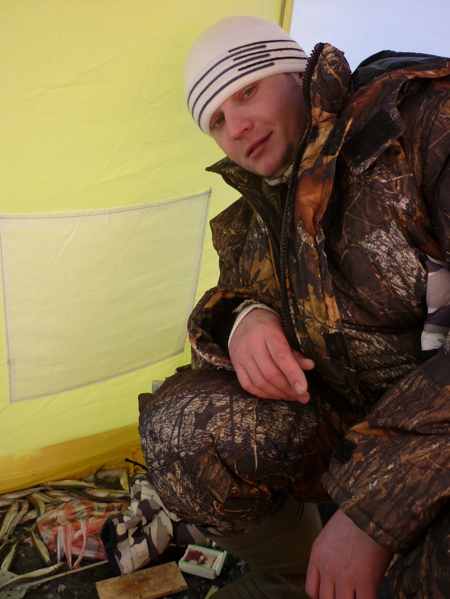 Утрений клёв начался.