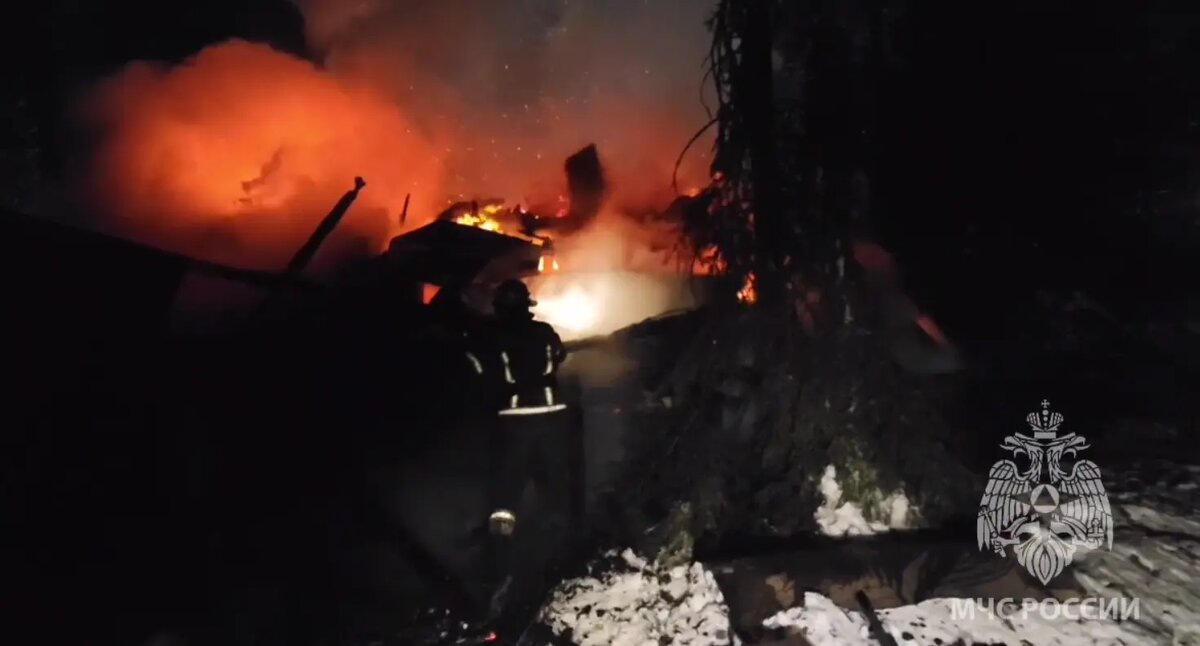    Фото: кадр видео ГУ МЧС России по Ленобласти