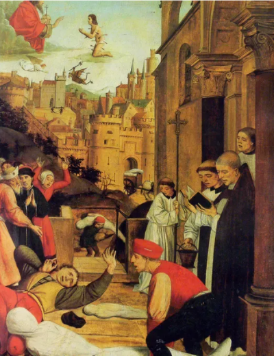 «Святой Себастьян молится за жертв Юстиниановой чумы» - картина французского художника-живописца Йоса Лиферинкса, созданная в 1497–1499 годах.