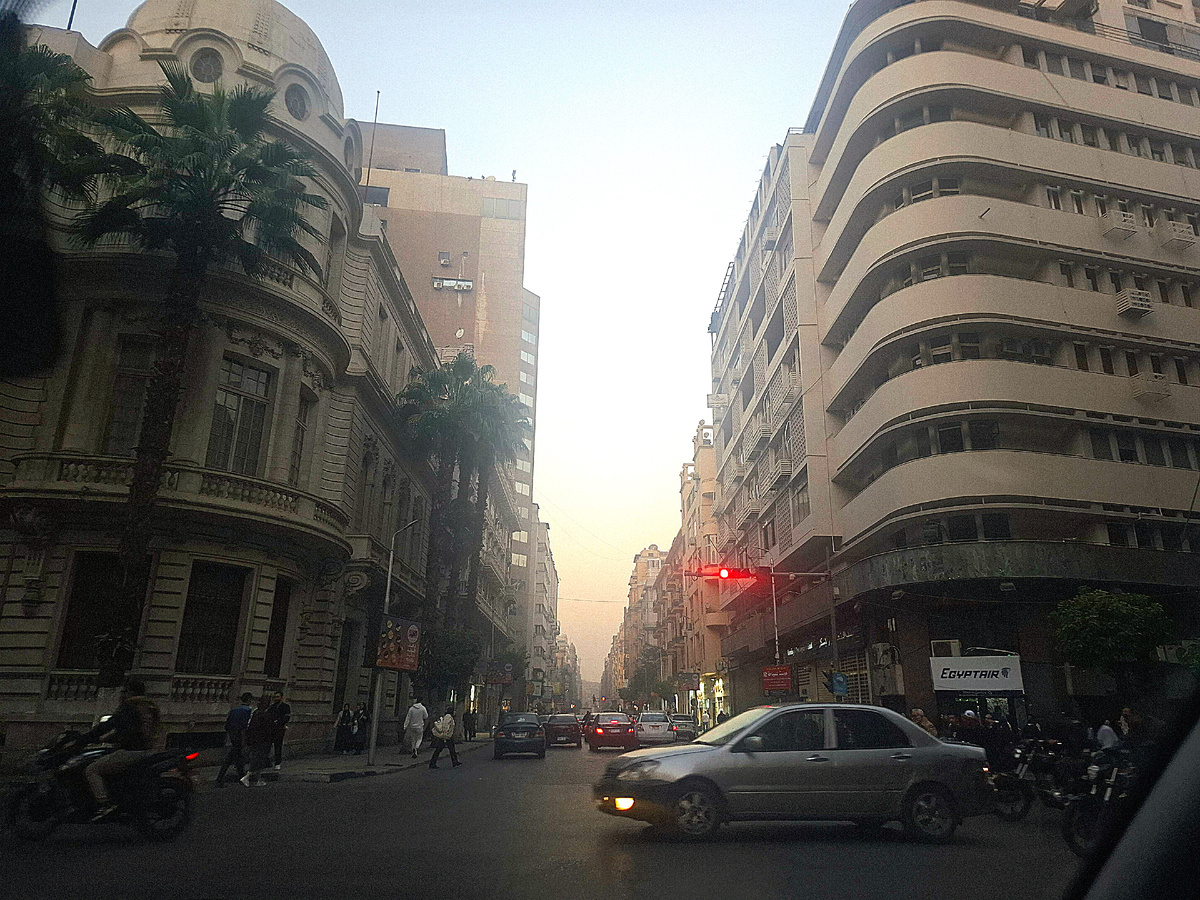 Вот так выглядят улицы Даунтауна в Каире