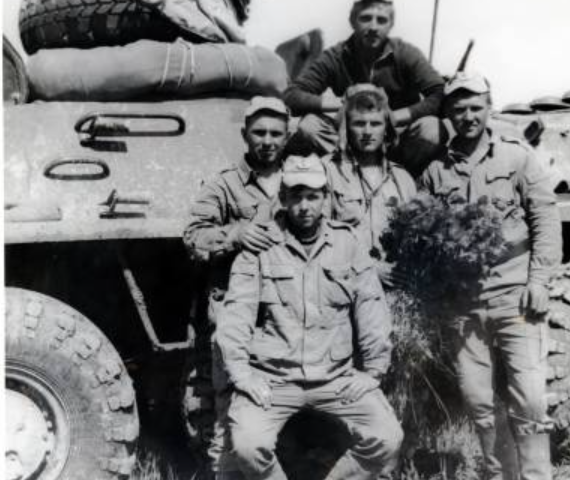 Советские пограничники ММГ-1 Рустак в Республике Афганистан