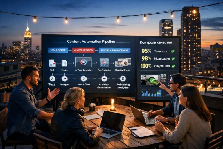    Контент-завод и автоматизированные сценарии публикаций "Kontenium"