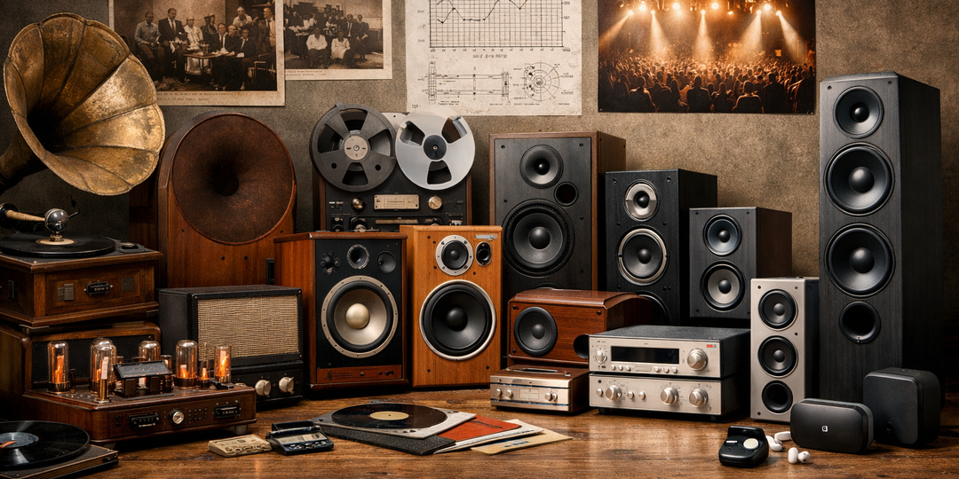История Развития Акустических Систем: от Фонографа до Bluetooth-Колонок