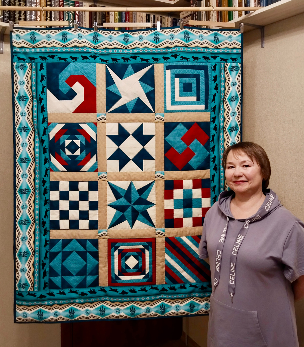 Светлана Янченко, одеяло Начальной школы, курс "Ремесло"