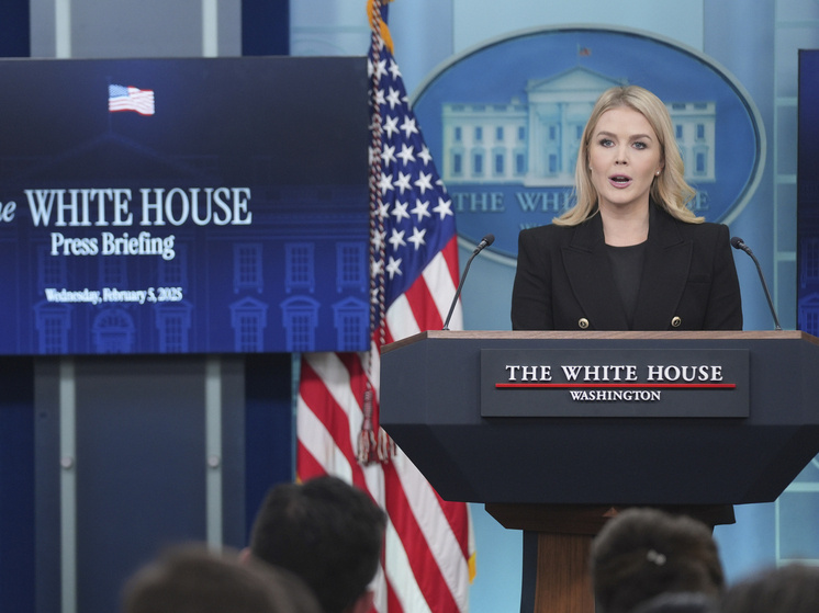     Кэролайн Ливитт. Фото: AP.