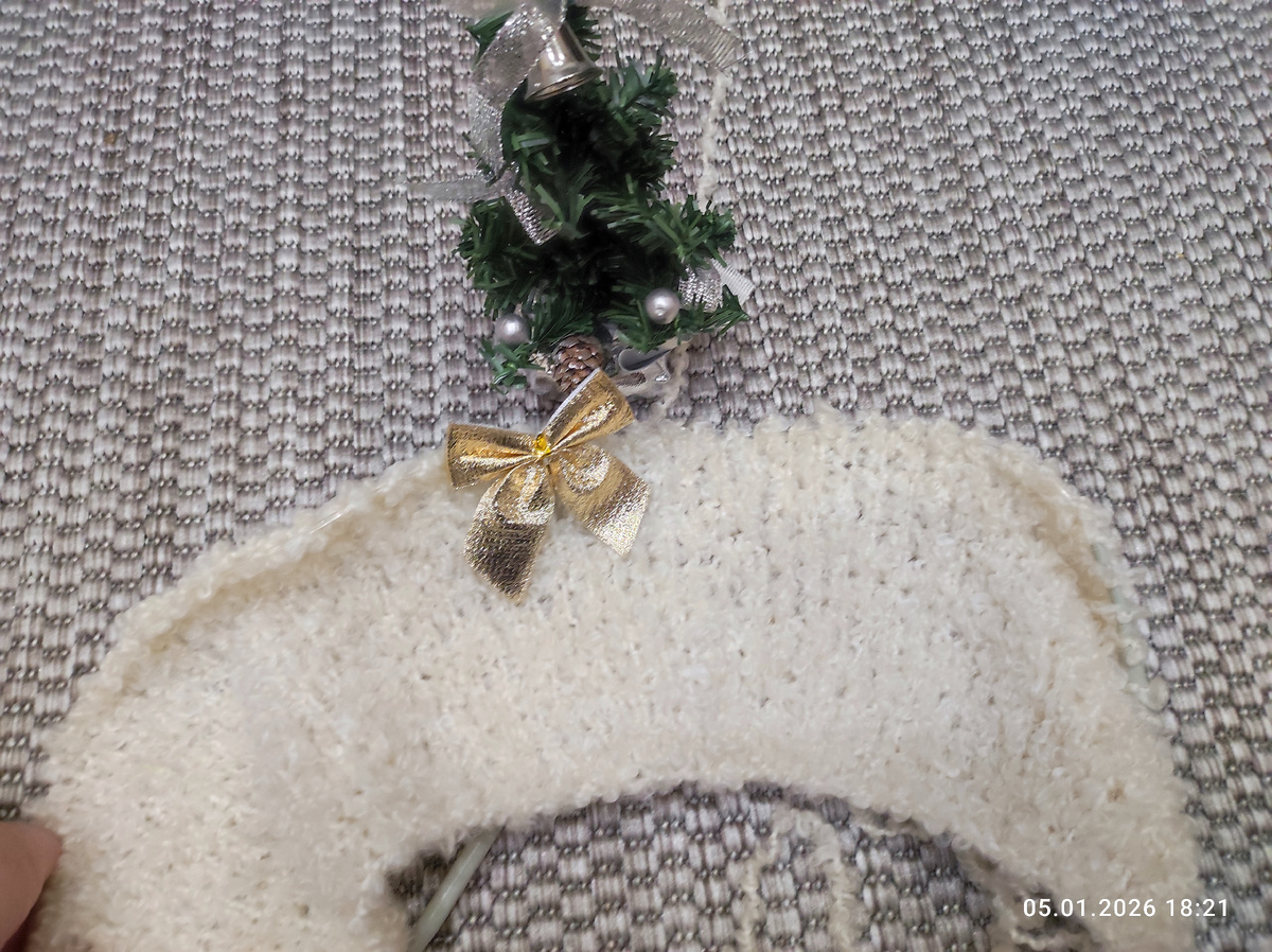 Шарф начало.