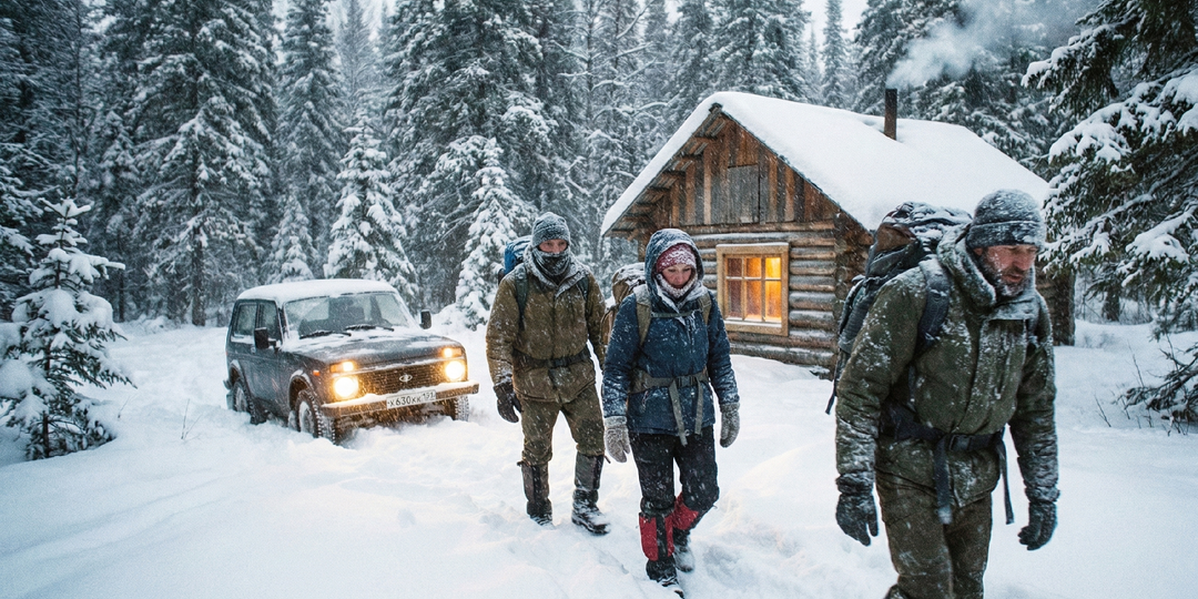 ВЬЮГА В ТАЙГЕ...