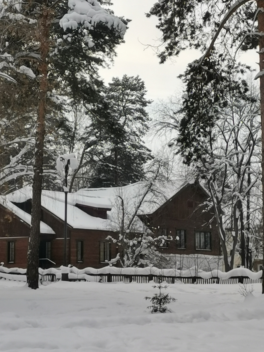 Наш заснеженный музей игрушки 