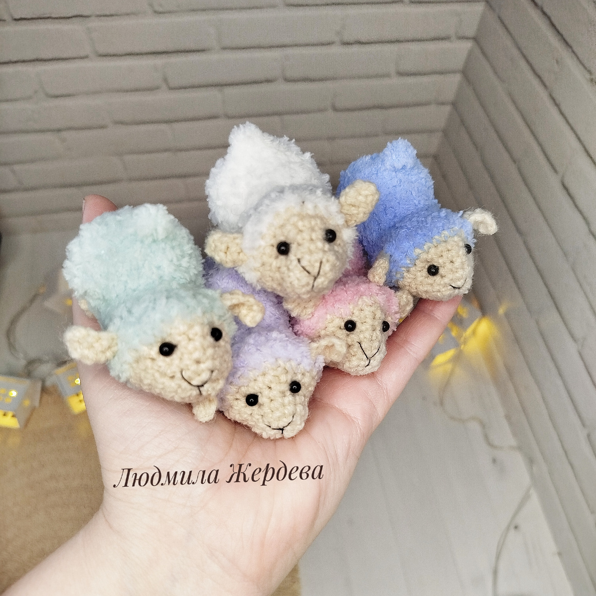 Овечки Батончики крючком