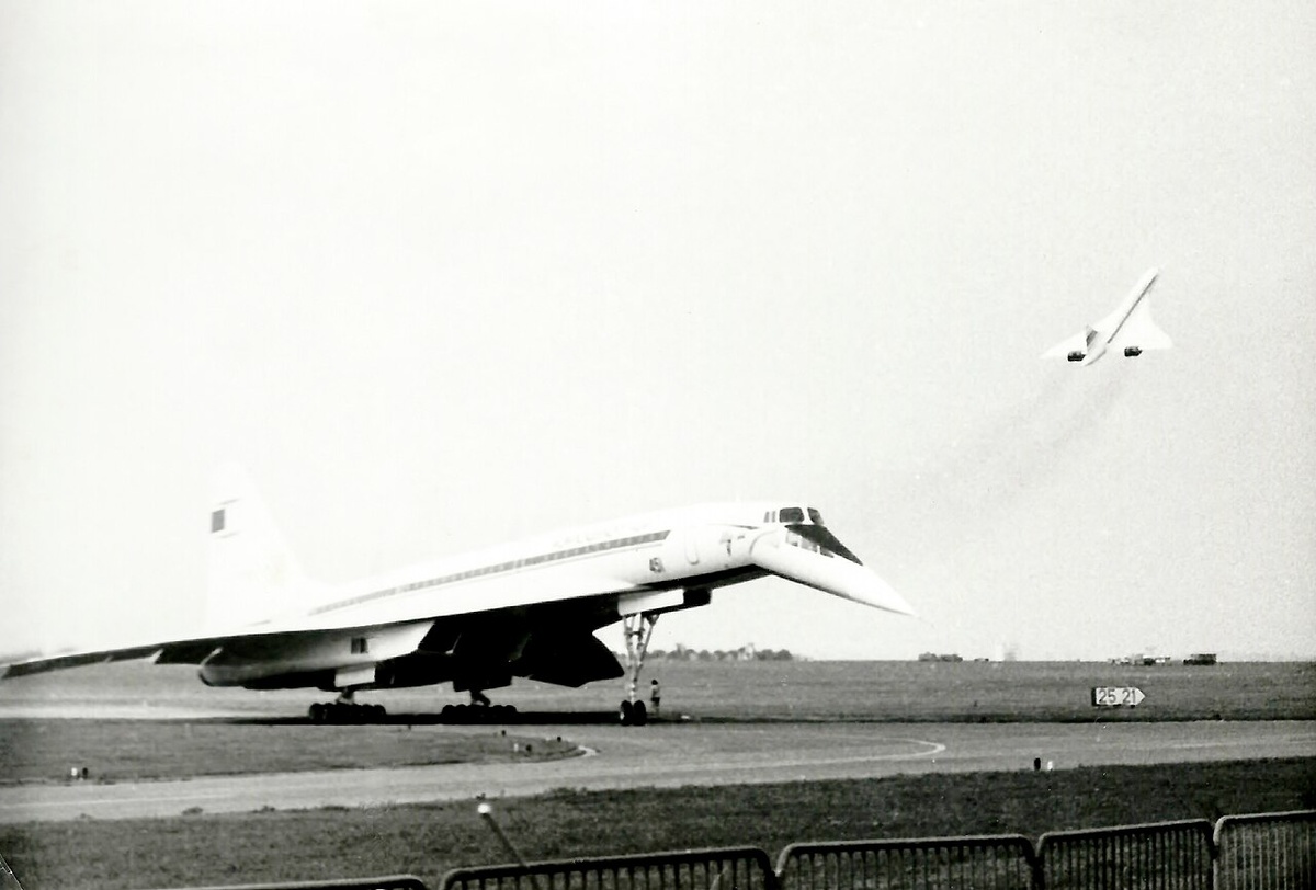 Ту-144 и Конкорд