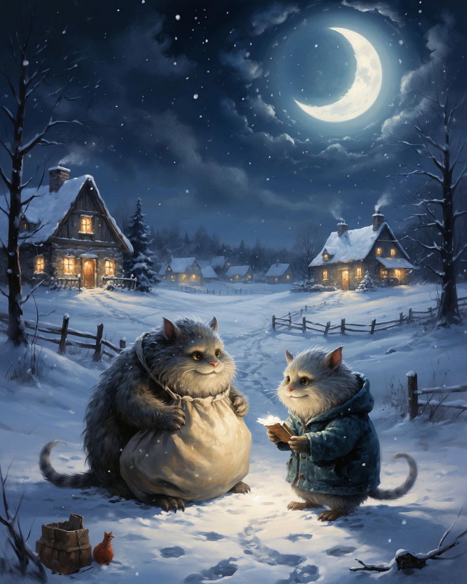 Почему-то добрые духи природы представились такими 