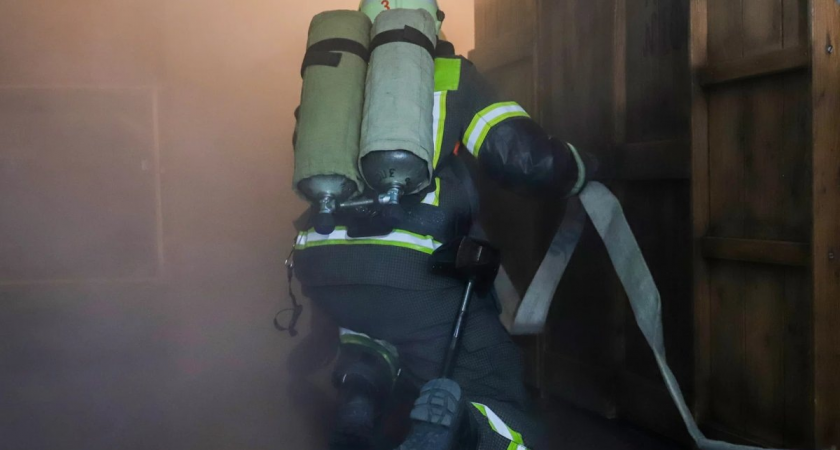    На территории Тимирязевской академии в Москве вспыхнул крупный пожар