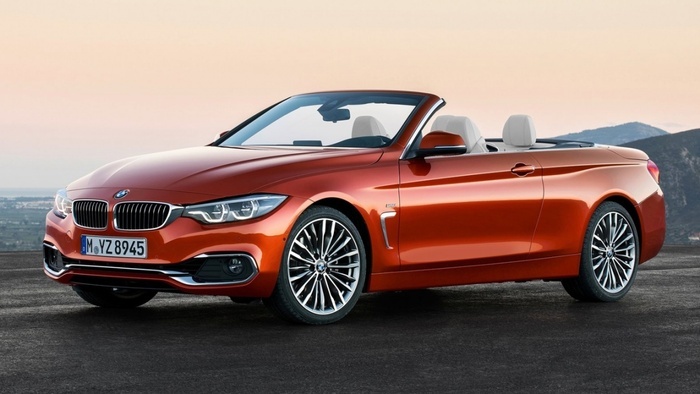BMW 4 серии Convertible может оснащаться 2- или 3-литровым мотором