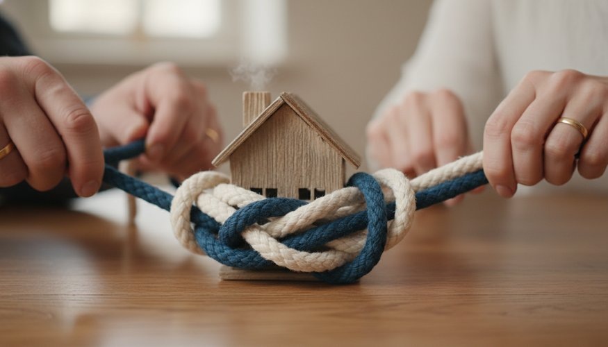 ипотека после развода