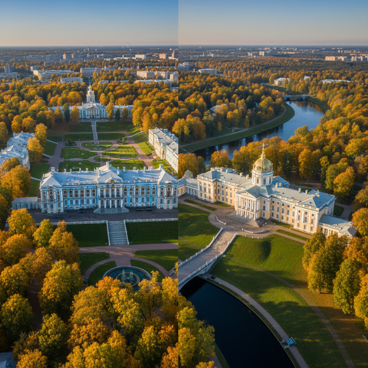 Пушкин и Павловск