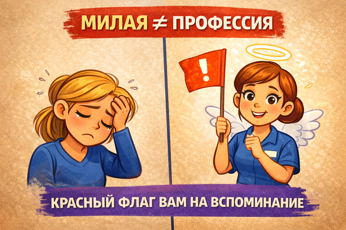 Ксения Ренн. Красные флаги няни