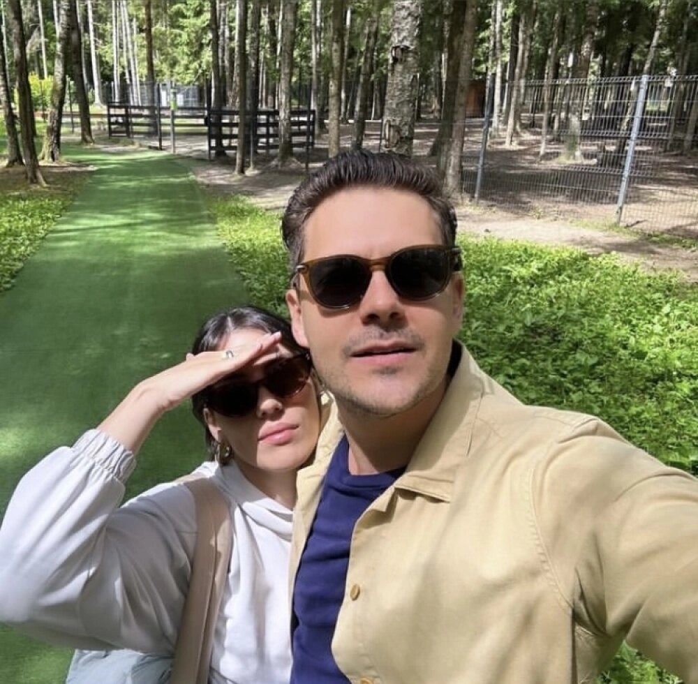    Милош Бикович с супругой Иваной Малич. Фото: Соцсети