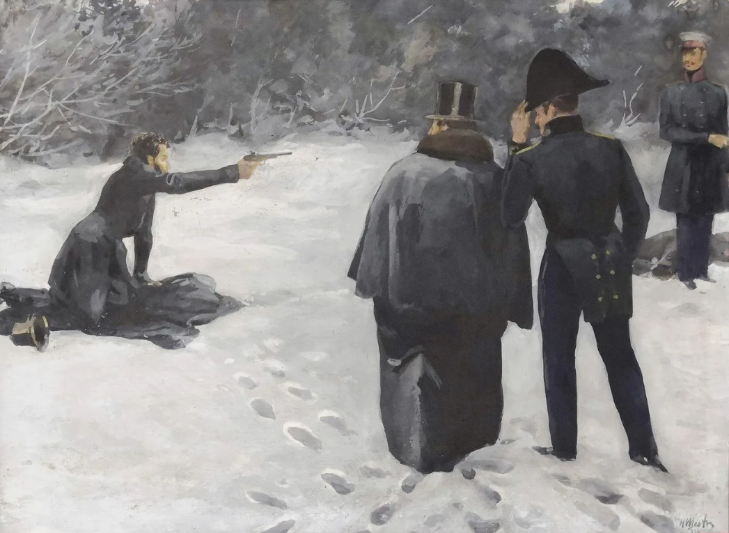 Дуэль Пушкина с Дантесом