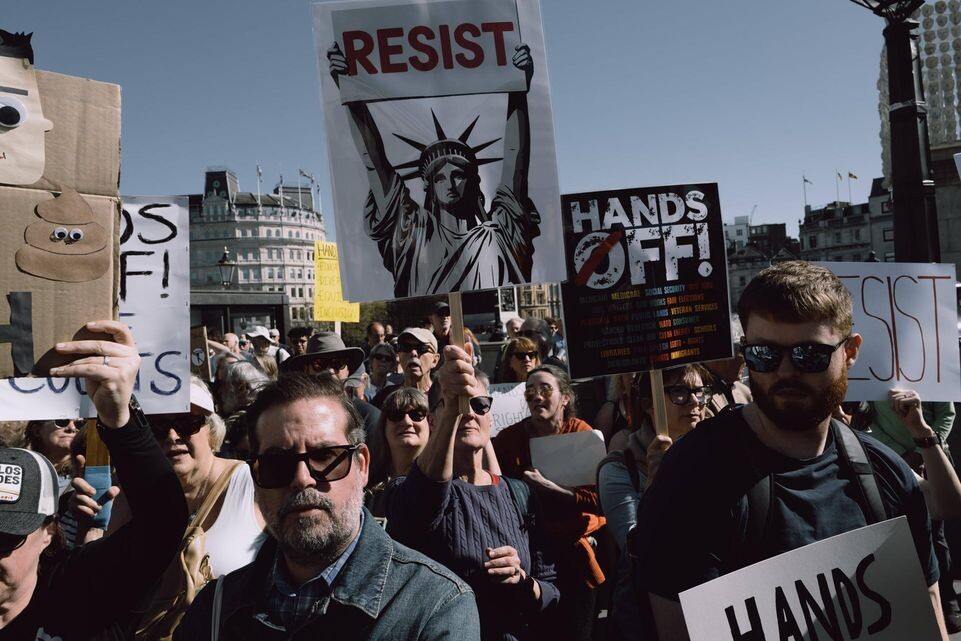    Акция против политики Дональда Трампа в Лондоне. IMAGO/www.imago-images.de / www.globallookpress.com