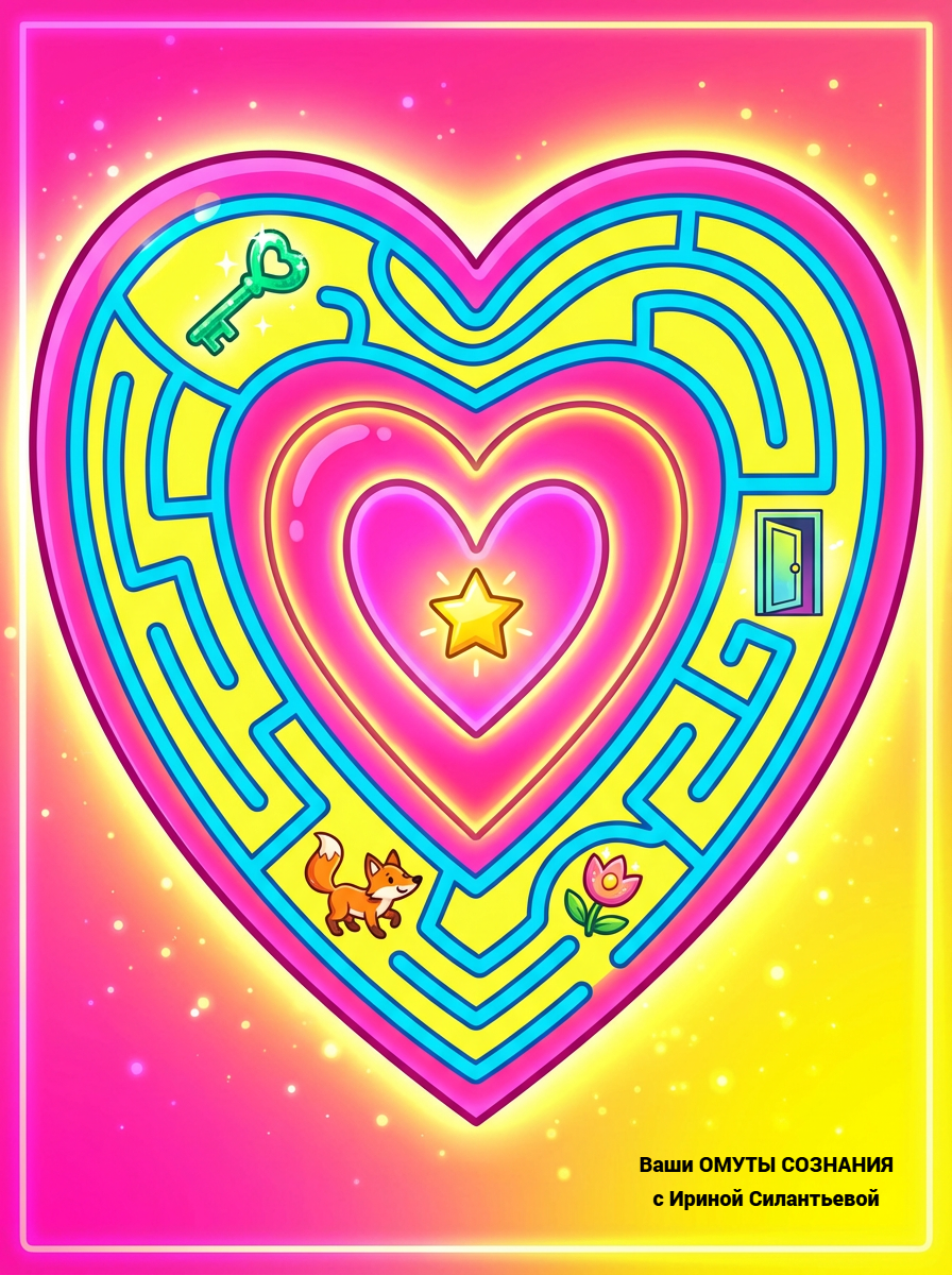 Лабиринт сердца: путь к сокровищам внутреннего мира