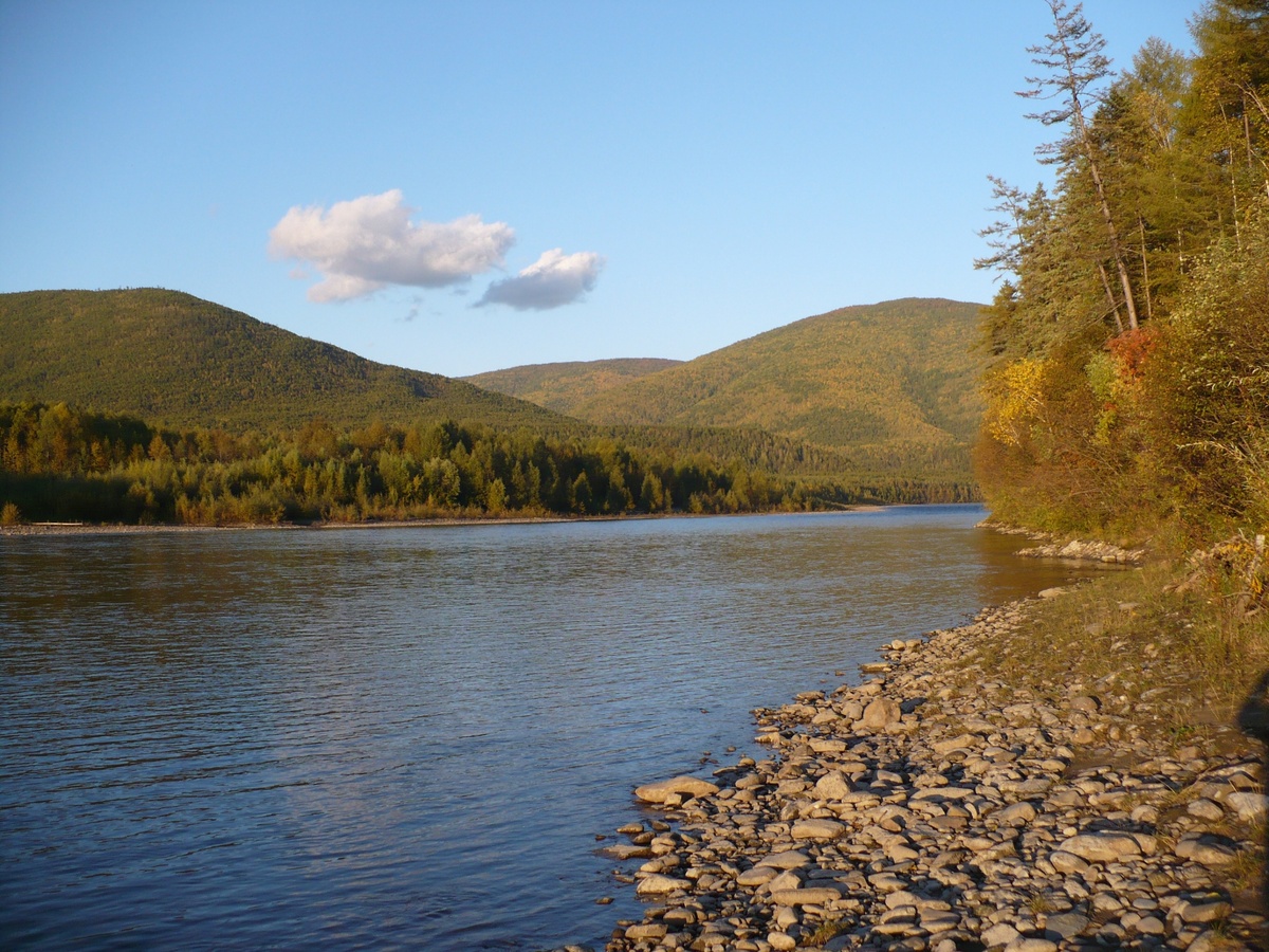 1. Река Гилюй переправа