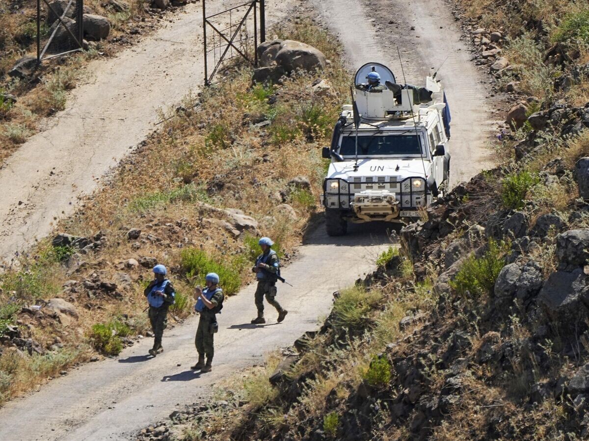    Временные силы ООН в Ливане в районе границы с Израилем | © AP Photo / Ariel Schalit