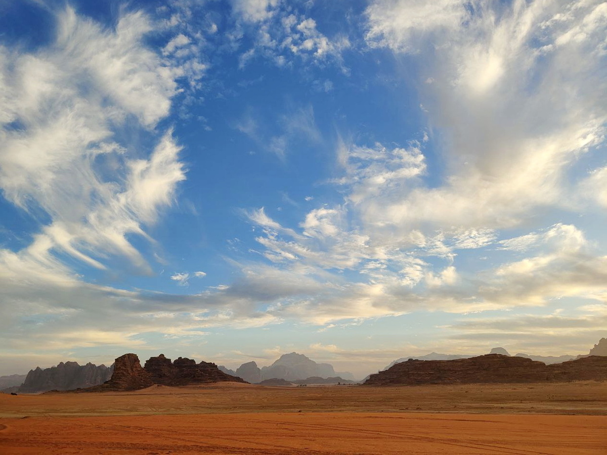 Иордания, Вади Рам, январь