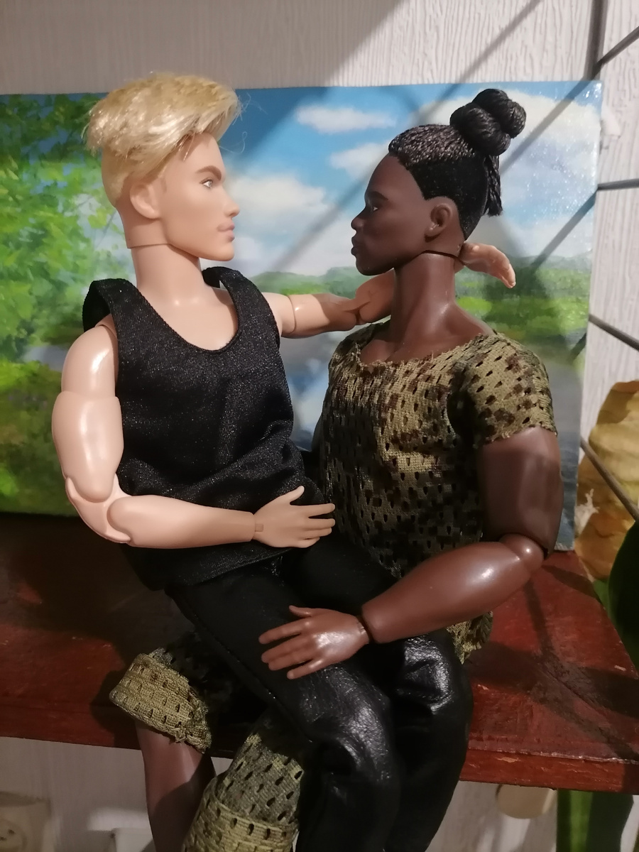 Кай и Реми. Или как их называет муж - Бараш и Лосяш) 