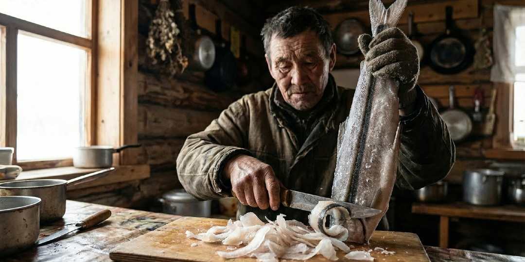 В Москве такое блюдо стоит 5000, а здесь его раздают соседям