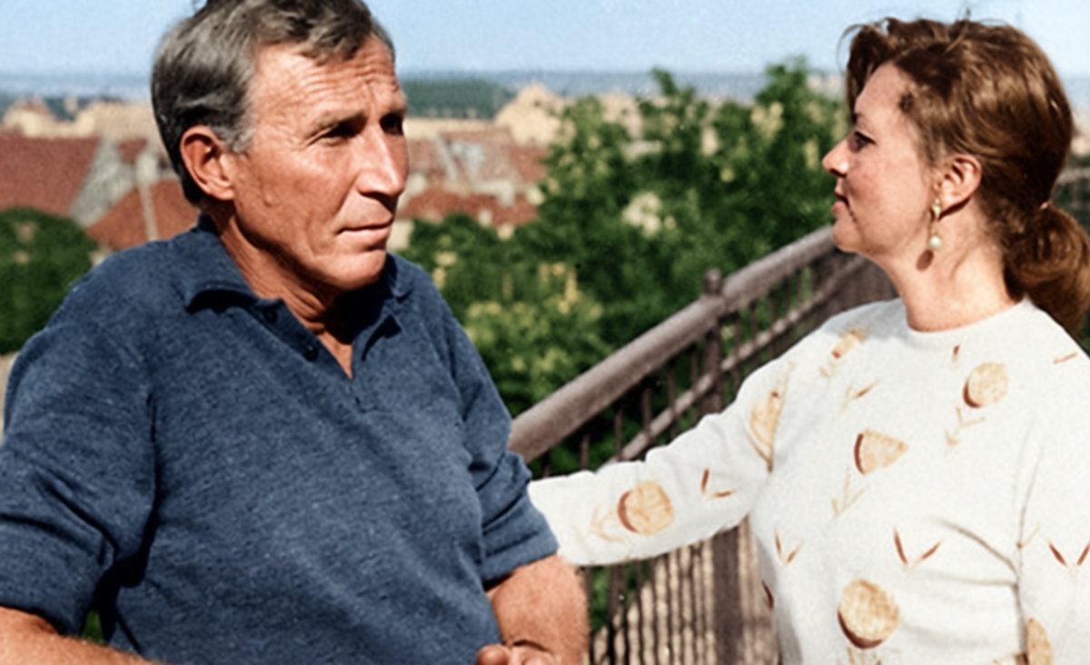 Иван Лапиков с женой