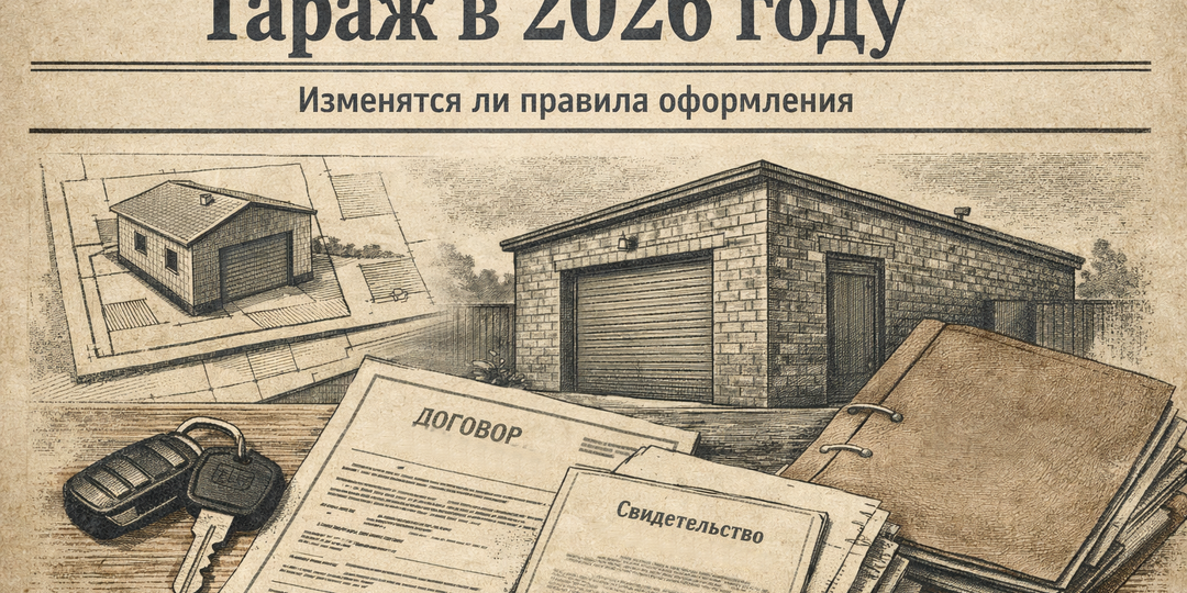 Оформление гаража в 2026 году: будут ли изменения и что важно знать владельцам
