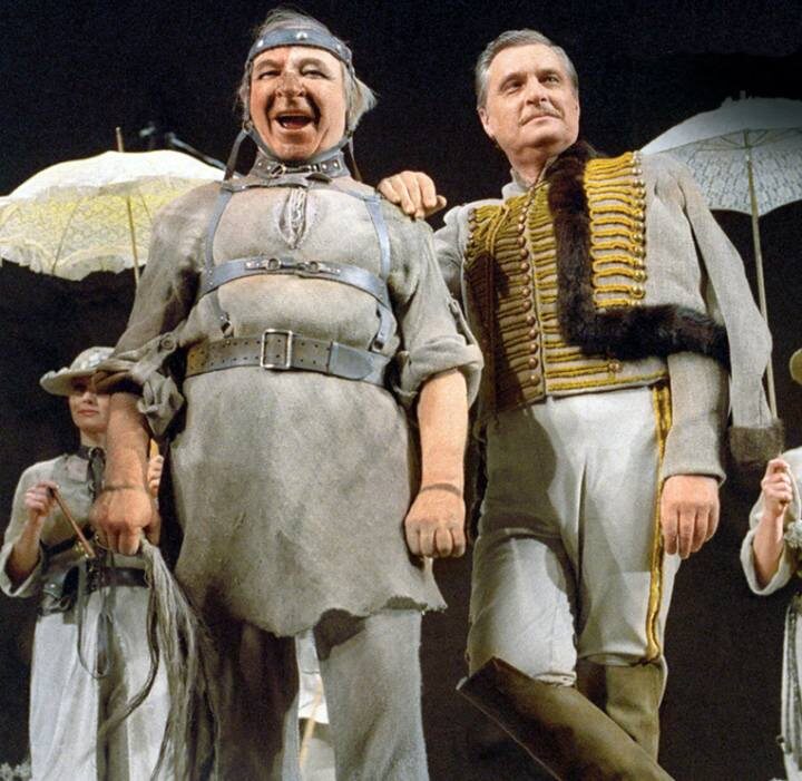 БДТ спектакль "История лошади"/ Евгений Лебедев и Олег Басилашвили