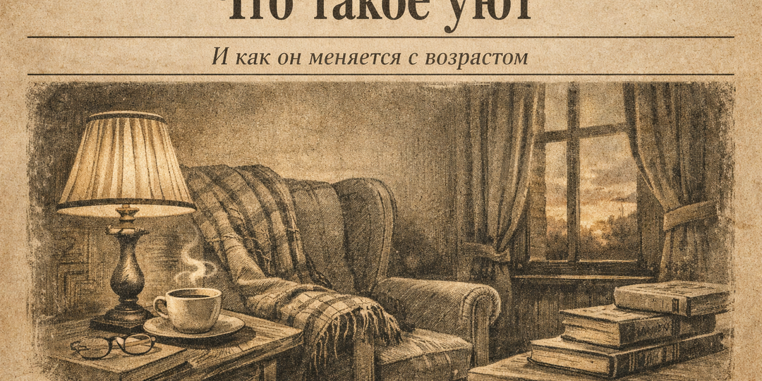 Как меняется понятие «уют» с возрастом: почему в 20, 40 и 60 лет мы по-разному чувствуем свой дом