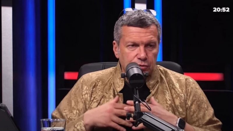     Владимир Соловьев. Скришот видео Соловьёв LIVE