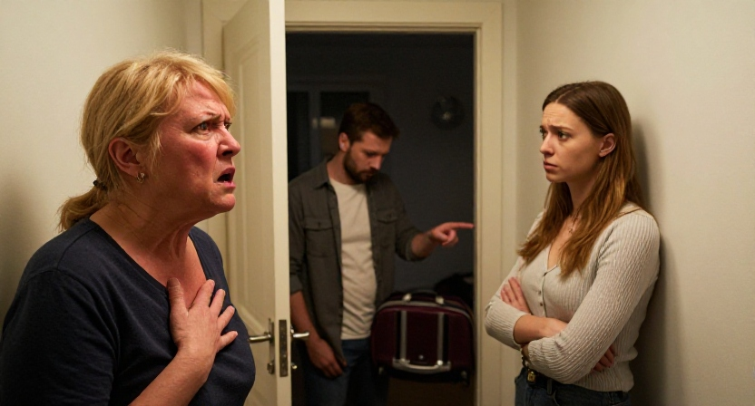 — Ты выгоняешь мать в гостиницу?! Из-за этой... — задохнулась свекровь, хватая ртом воздух