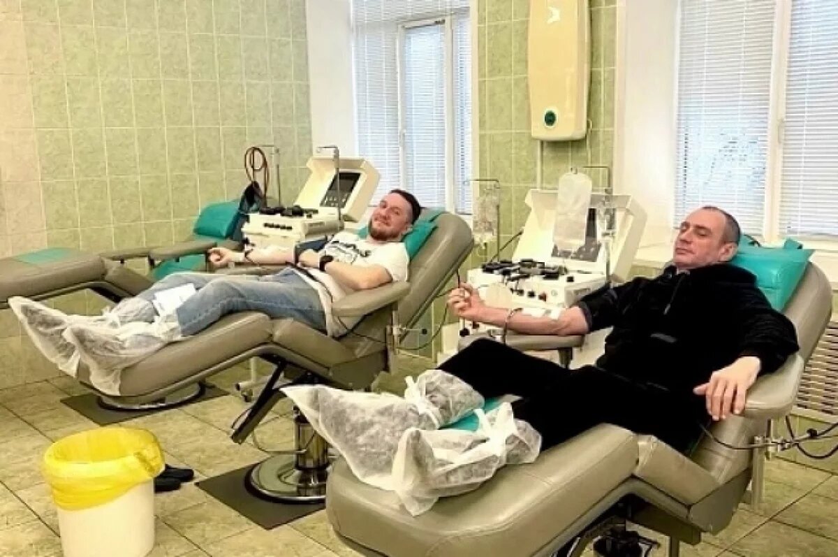    В первый рабочий день 2026 года 70 туляков решили стать донорами крови