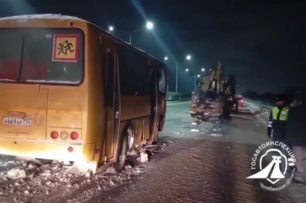    СК начал расследование ДТП с детским автобусом с Сосновском районе