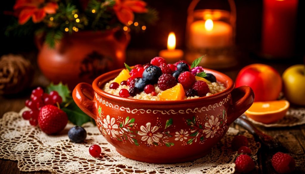 Изображение сгенерировано с помощью нейросети Шедеврум📷    Гадать по горшку каши и водить «Меланку»: как провести 13 января
