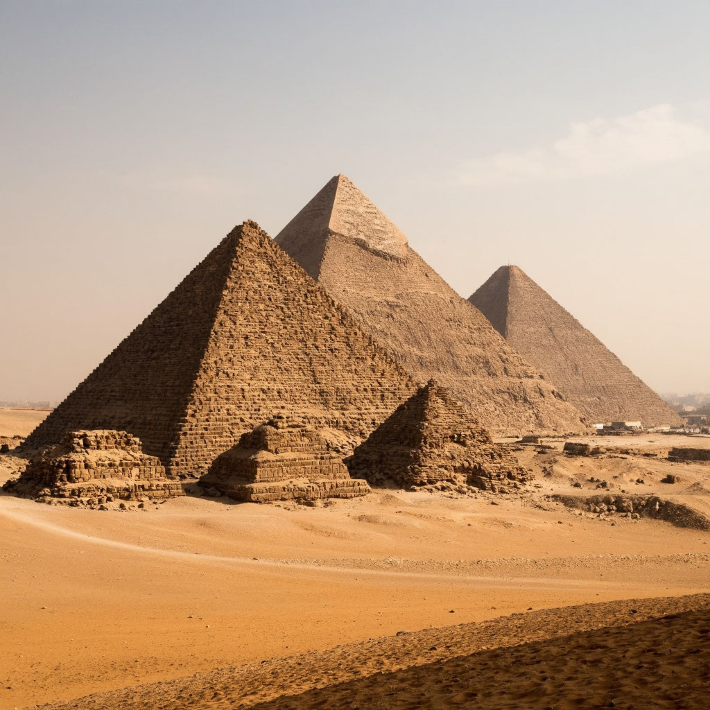 Как строили египетские пирамиды: грандиозное наследие Древнего Египта 🏛️
