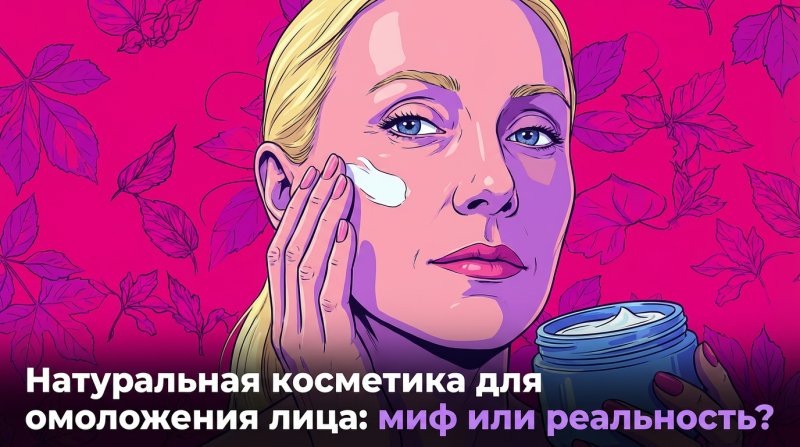 Что такое натуральная косметика для лица и как она работает