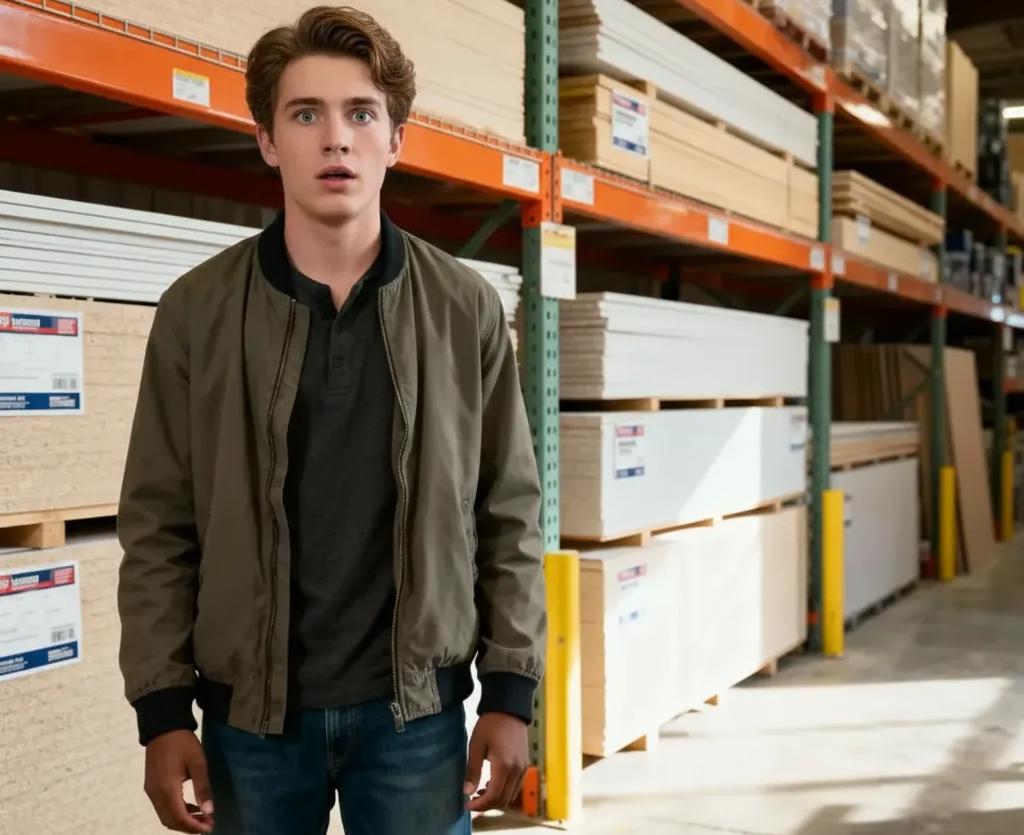 Момент истины перед стеллажом в магазине. Десятки одинаковых на вид листов, и только одна правильная маркировка отделяет будущий ремонт от будущего кошмара. 🤔⚠️