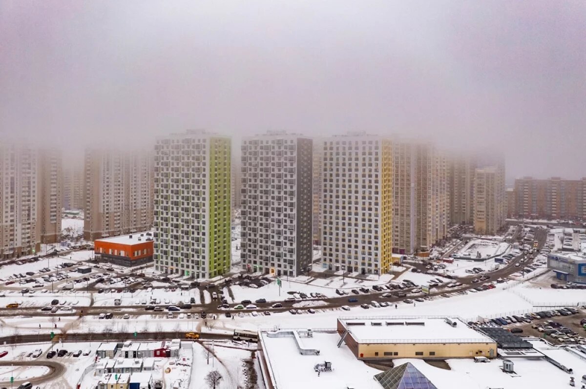    Новых квартир в ушедшем году стало меньше.