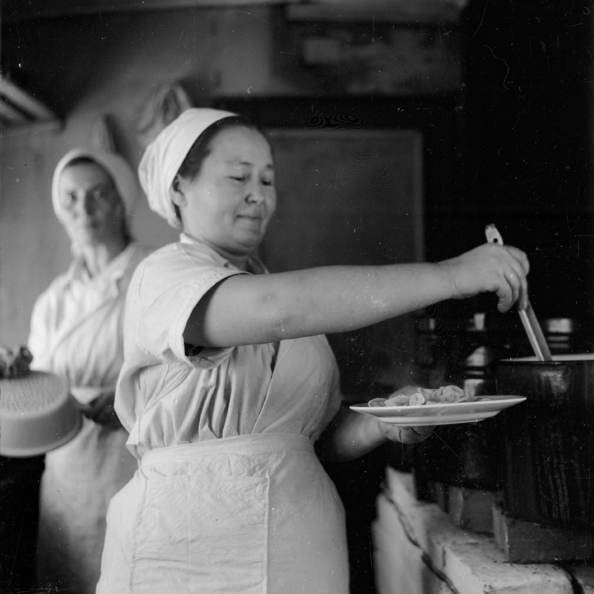 фото С.П. Козлова (вахтовая столовая, 60-е)