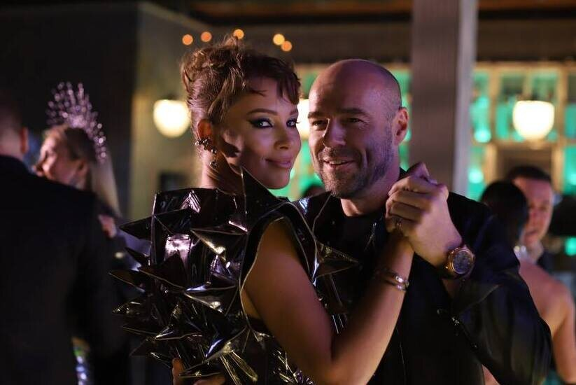 Полина Диброва и Роман Товстик. Фото: Telegram/@dibrovapolina